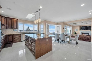 Luxury Home with Ocean View in West Vancouver